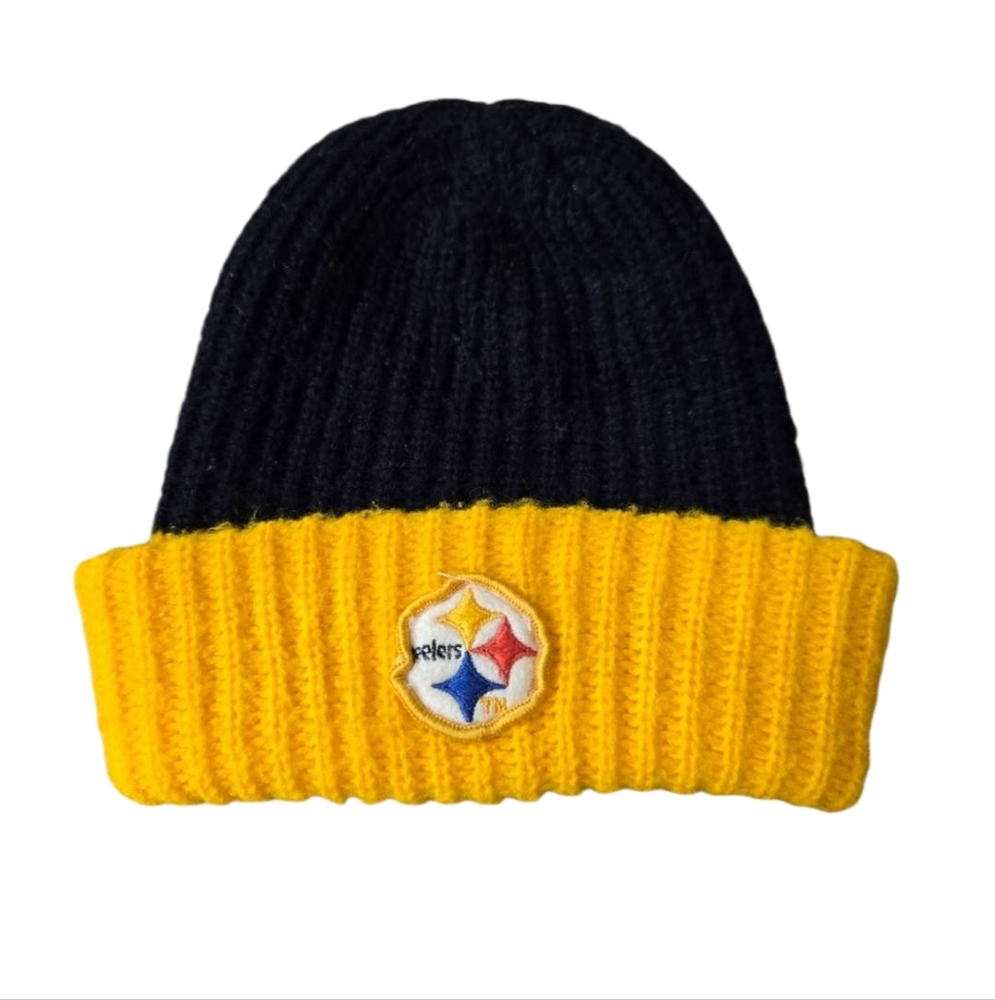Vintage Pittsburgh Steelers Chunky Knit Beanie